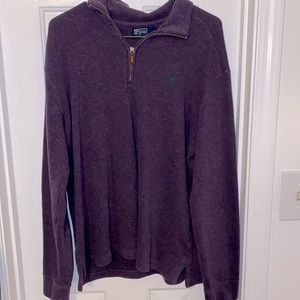 Purple Polo Sweater